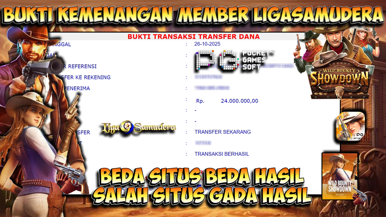 BUKTI KEMENANGAN SLOT GACOR LIGASAMUDERA
